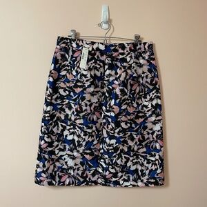 J. Crew Flower Pencil Skirt NWT